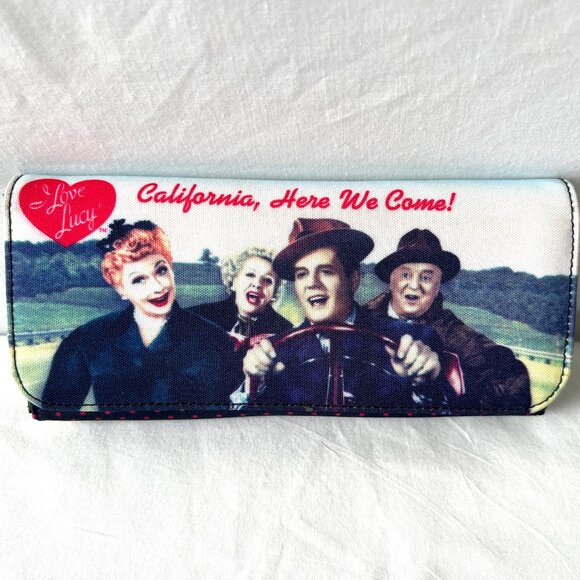I Love Lucy Wallet, "California, Here We Come!" Episode 110 Trifold, Rare, EUC! - Picture 6 of 14